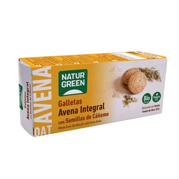 Galletas Avena Y Cáñamo 140g